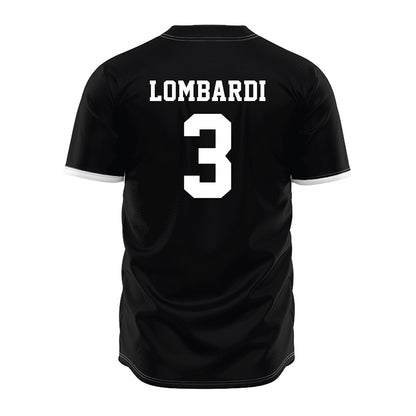 NMSU - NCAA Baseball : Aidan Lombardi - Black Jersey-1