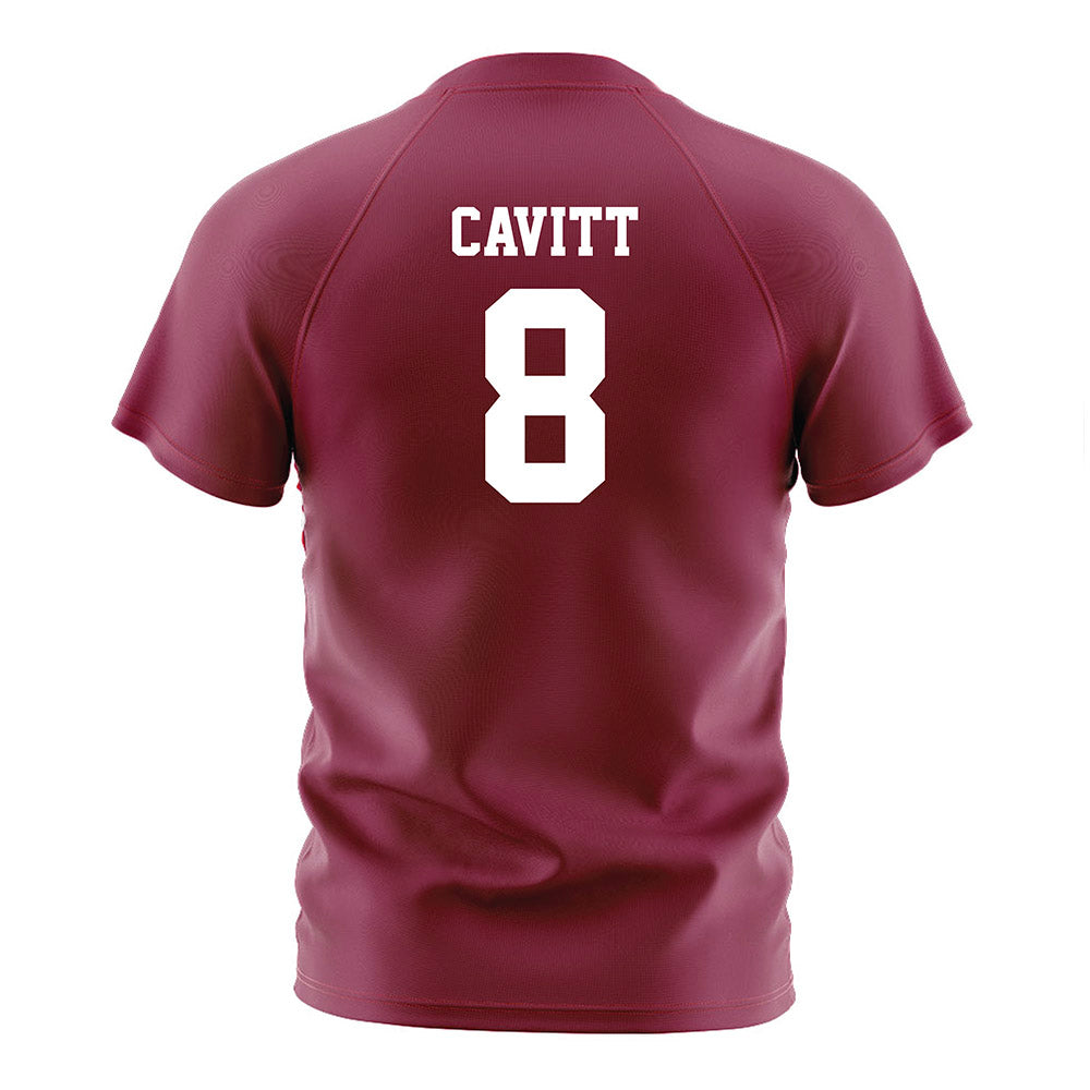NMSU - NCAA Women's Soccer : Marlee Cavitt - Red Soccer Jersey-1