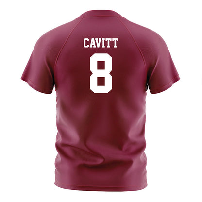 NMSU - NCAA Women's Soccer : Marlee Cavitt - Red Soccer Jersey-1
