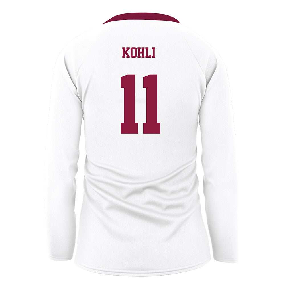 NMSU - NCAA Women's Volleyball : Jaelynn Kohli - White Volleyball Jersey-1
