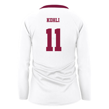 NMSU - NCAA Women's Volleyball : Jaelynn Kohli - White Volleyball Jersey-1