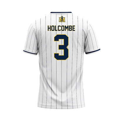 Murray State - NCAA Softball : Parker Holcombe - White Baseball Jersey