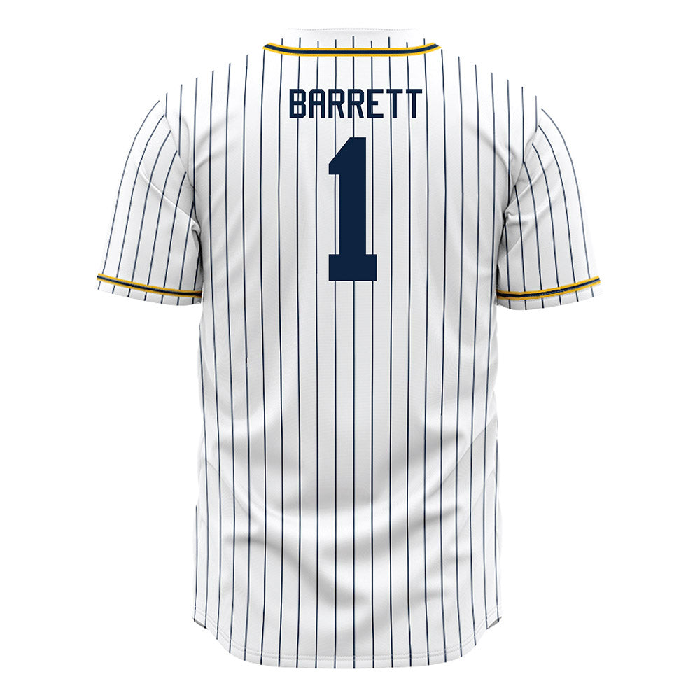 Murray State - NCAA Baseball : Sloan Barrett - White Jersey-1