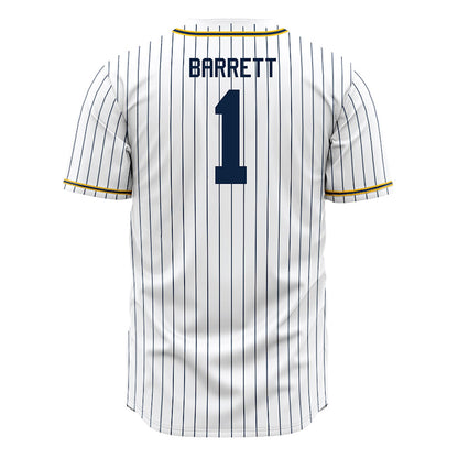 Murray State - NCAA Baseball : Sloan Barrett - White Jersey-1
