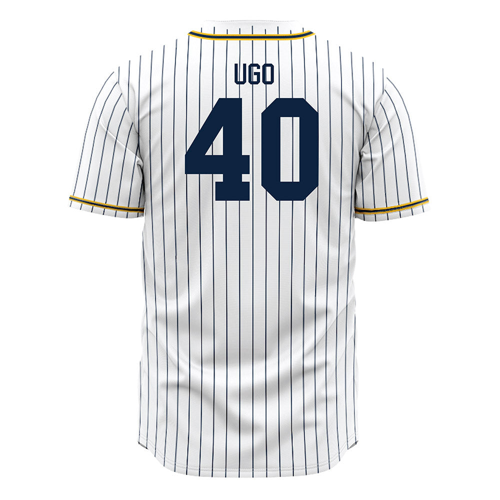 Murray State - NCAA Baseball : Jackson Ugo - White Jersey-1