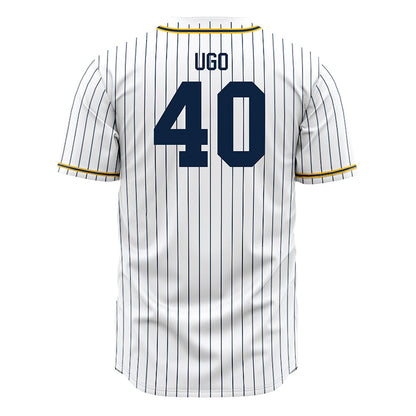 Murray State - NCAA Baseball : Jackson Ugo - White Jersey-1