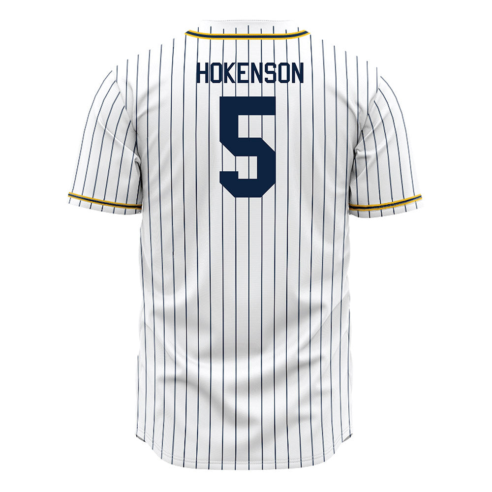 Murray State - NCAA Baseball : Kristofer Hokenson - White Jersey-1