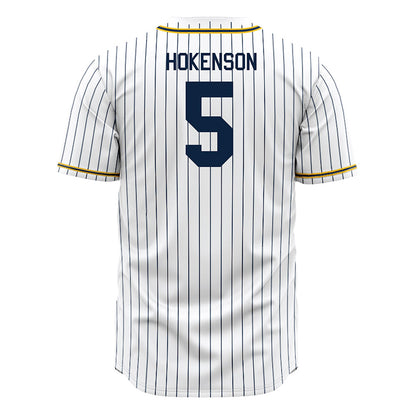 Murray State - NCAA Baseball : Kristofer Hokenson - White Jersey-1