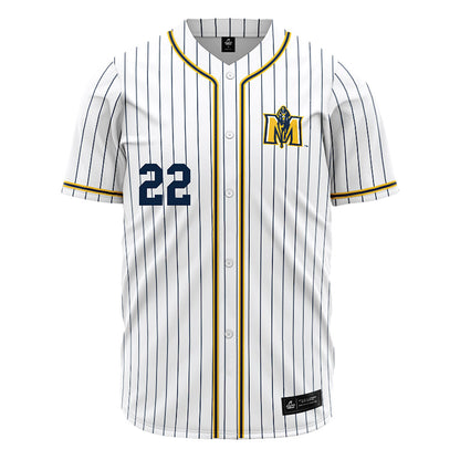 Murray State - NCAA Baseball : Anthony Perritano - White Jersey-0