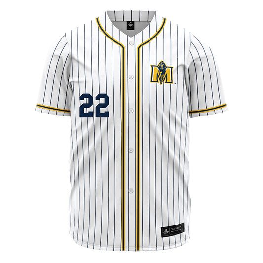Murray State - NCAA Baseball : Anthony Perritano - White Jersey-0