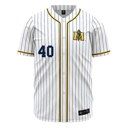 Murray State - NCAA Baseball : Jackson Ugo - White Jersey-0