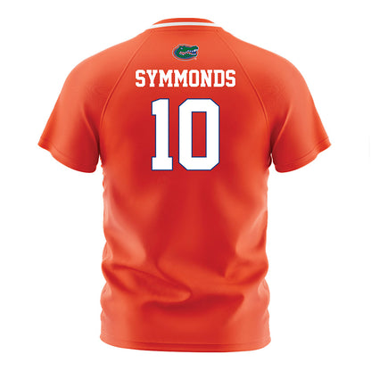 Florida - NCAA Women's Soccer : Adia Symmonds - Orange Soccer Jersey-1