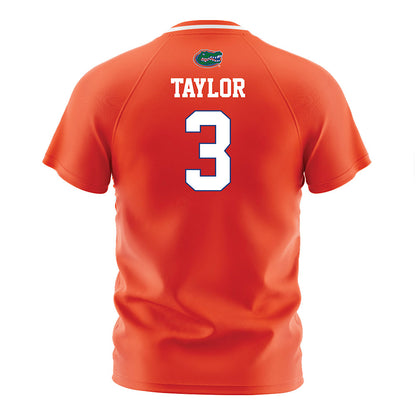 Florida - NCAA Women's Soccer : Kyra Taylor - Orange Soccer Jersey-1