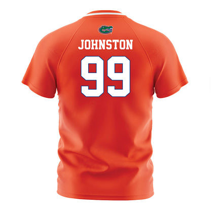 Florida - NCAA Women's Soccer : Katie Johnston - Orange Soccer Jersey-1