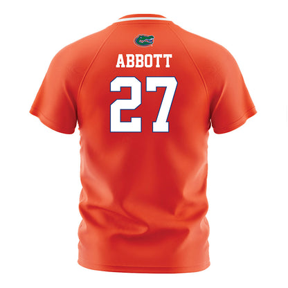 Florida - NCAA Women's Soccer : Norah Abbott - Orange Soccer Jersey-1