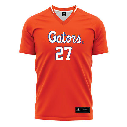 Florida - NCAA Women's Soccer : Norah Abbott - Orange Soccer Jersey-0