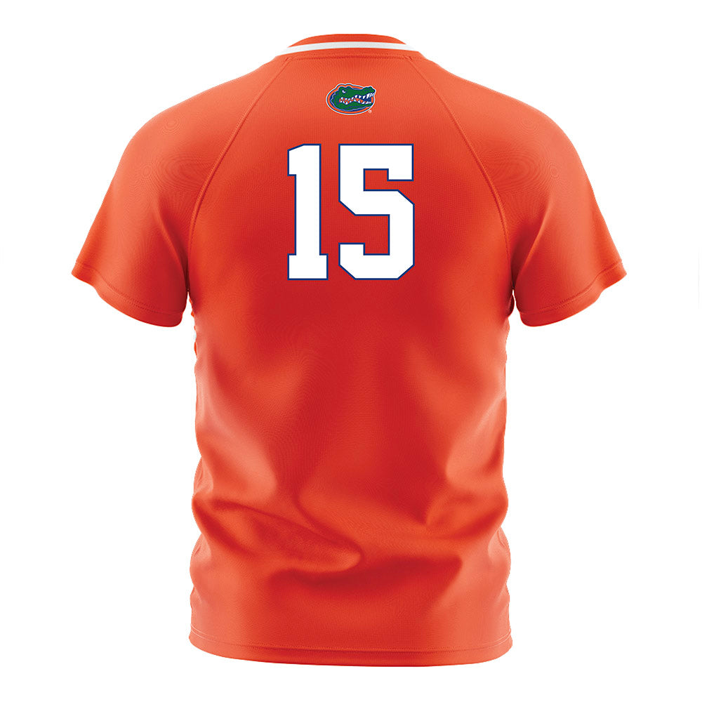 Florida - NCAA Women's Soccer : Conamora Ndana - Orange Soccer Jersey-1