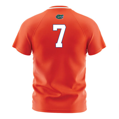 Florida - NCAA Women's Soccer : Zoe Main - Orange Soccer Jersey-1
