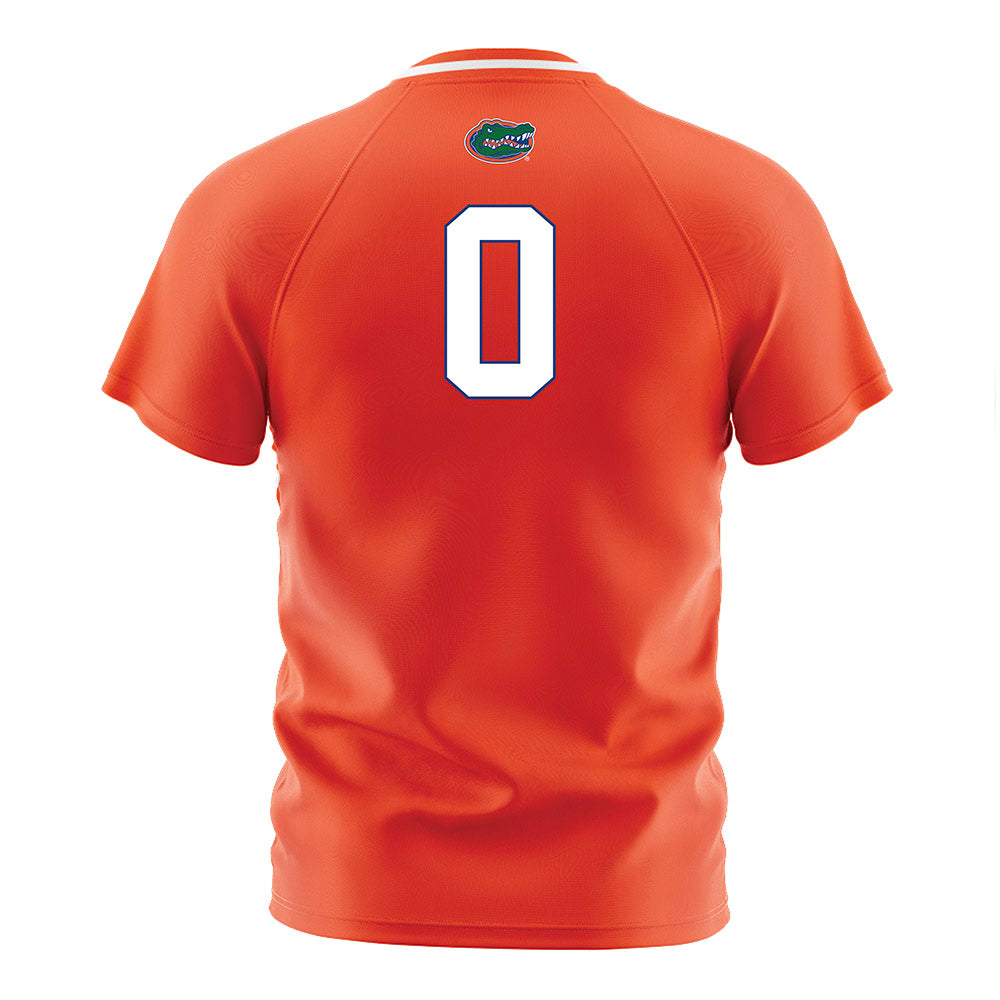 Florida - NCAA Women's Soccer : Paloma Pe�a - Orange Soccer Jersey-1