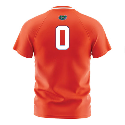 Florida - NCAA Women's Soccer : Paloma Pe�a - Orange Soccer Jersey-1