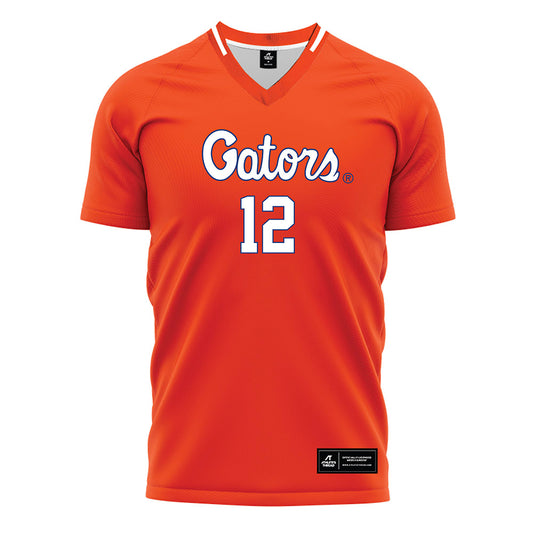 Florida - NCAA Women's Soccer : Charlotte Grim - Orange Soccer Jersey-0
