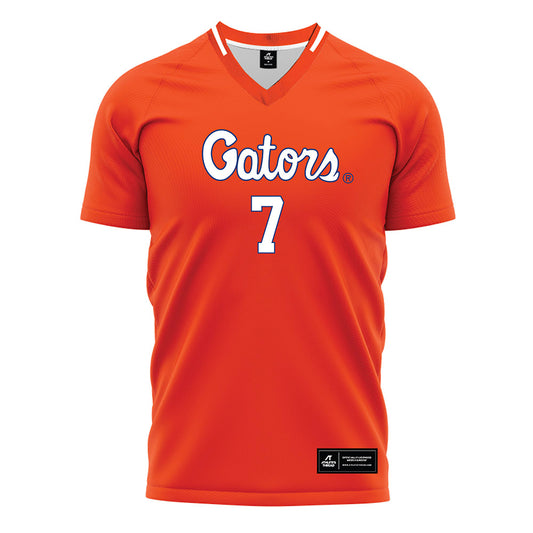 Florida - NCAA Women's Soccer : Zoe Main - Orange Soccer Jersey-0