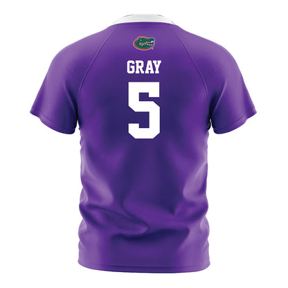 Florida - NCAA Women's Soccer : Mia Gray - Soccer Jersey-1