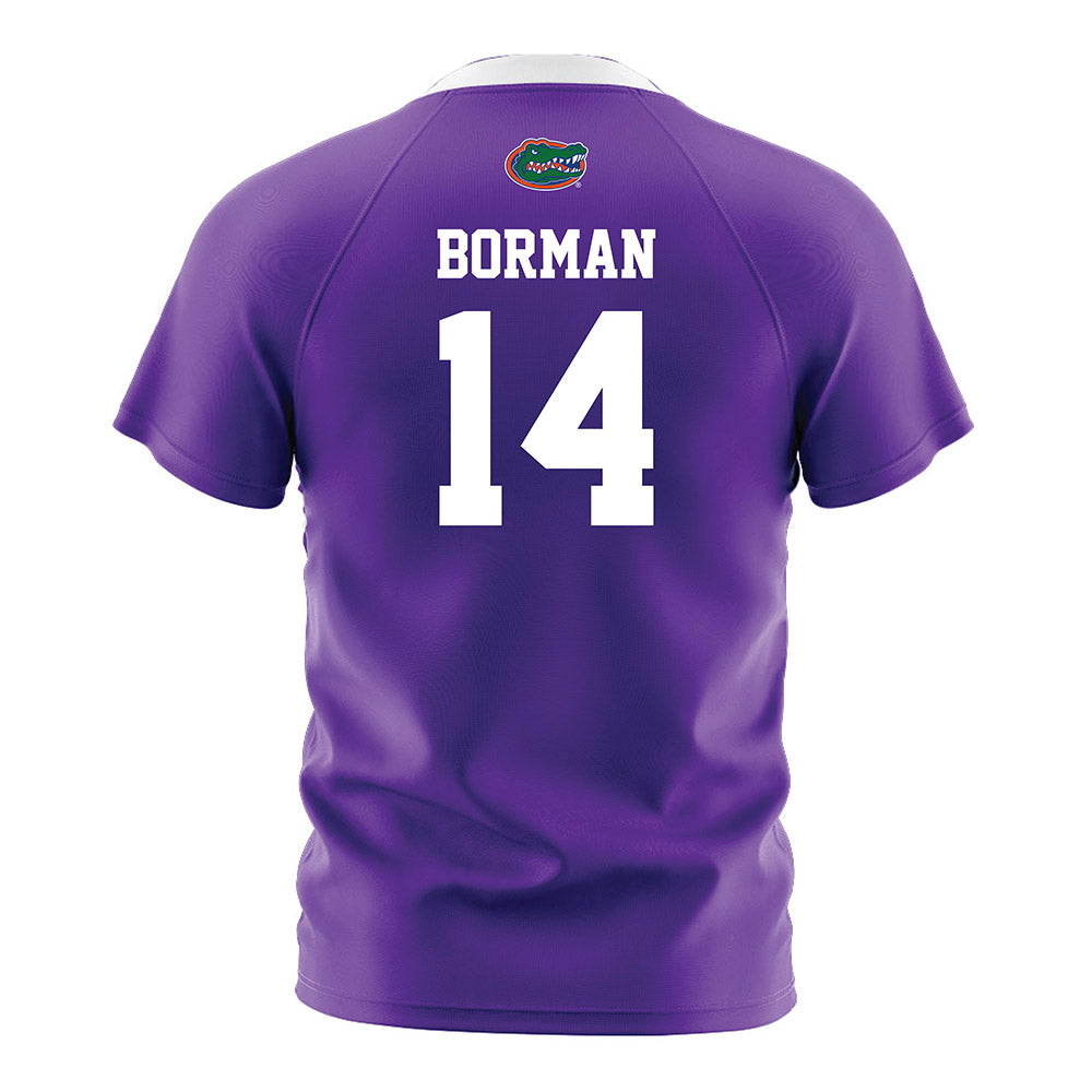 Florida - NCAA Women's Soccer : Tatum Borman - Soccer Jersey-1