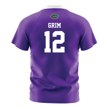 Florida - NCAA Women's Soccer : Charlotte Grim - Soccer Jersey-1
