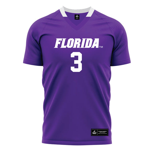 Florida - NCAA Women's Soccer : Kyra Taylor - Purple Soccer Jersey-0