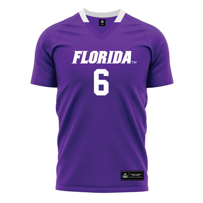 Florida - NCAA Women's Soccer : Avery Upton - Purple Soccer Jersey