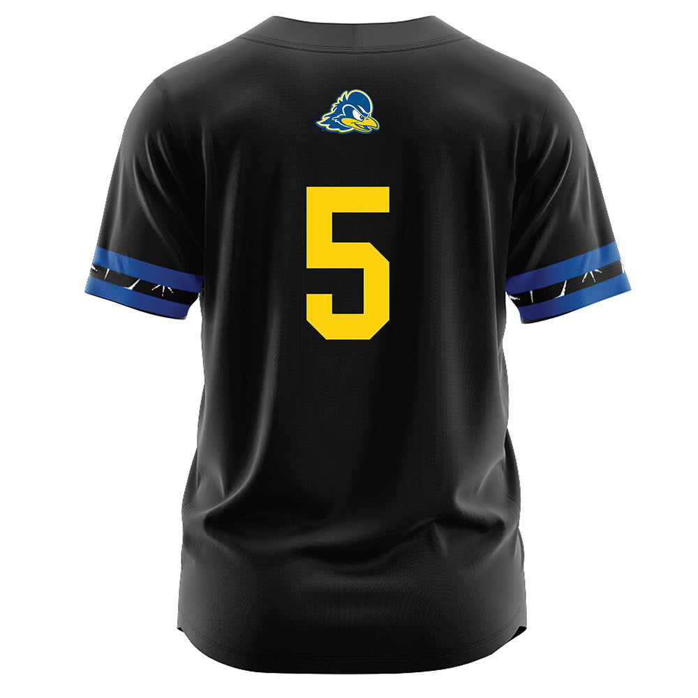 Delaware - NCAA Softball : Caylin Blazys - Black Jersey-1