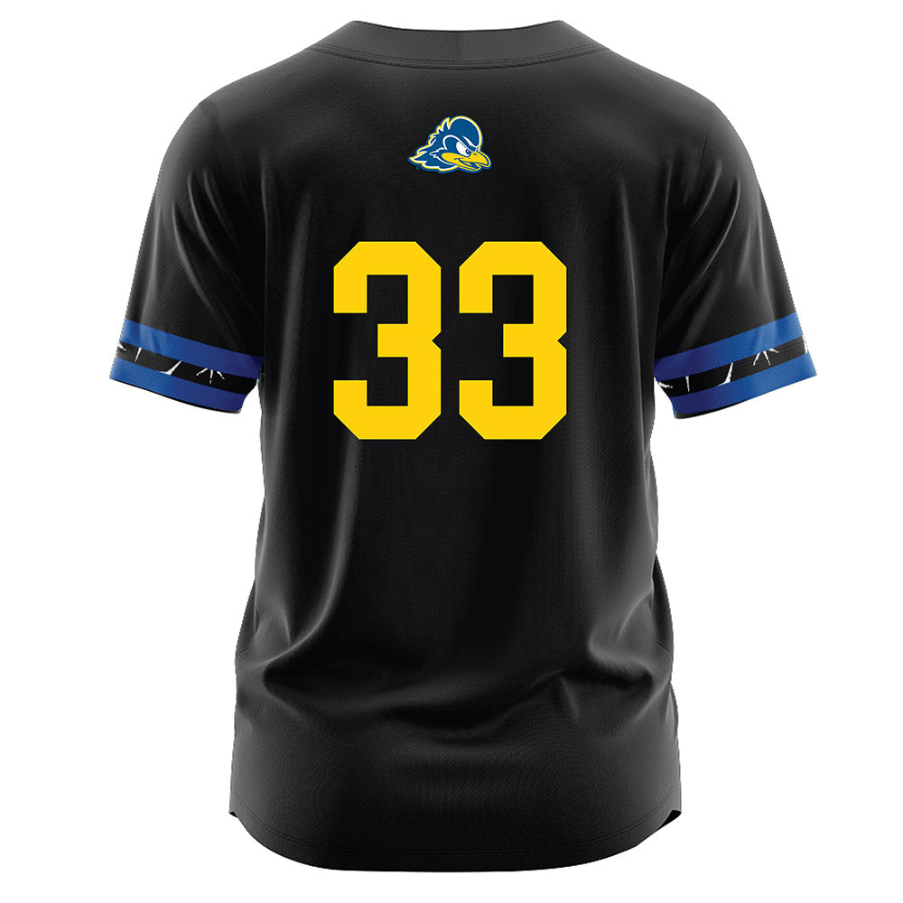 Delaware - NCAA Softball : Gabriella Pudimott - Black Jersey-1