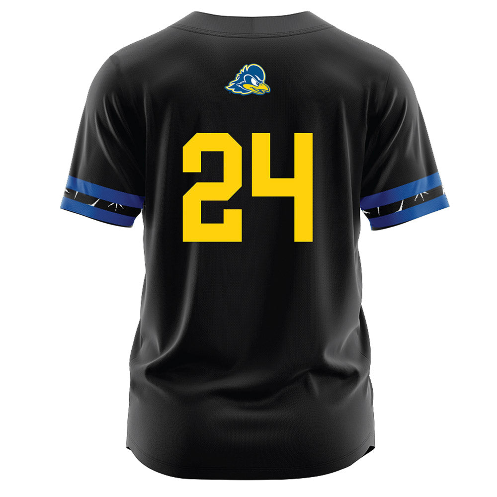 Delaware - NCAA Softball : Jamie Chandler - Black Jersey-1