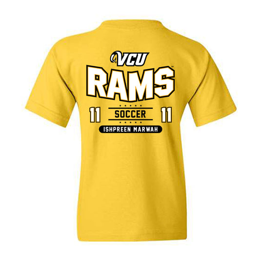 VCU - NCAA Women's Soccer : Ishpreen Marwah - Classic Fashion Shersey Youth T-Shirt-0