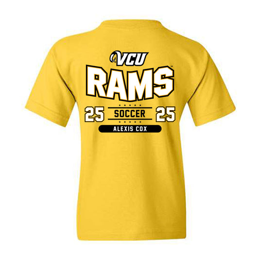 VCU - NCAA Women's Soccer : Alexis Cox - Classic Fashion Shersey Youth T-Shirt-0