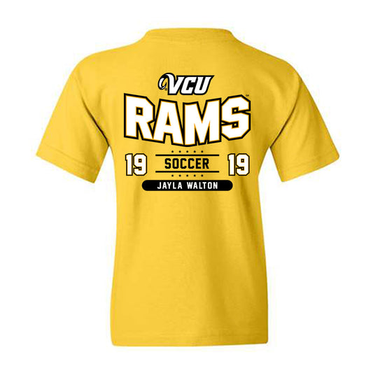 VCU - NCAA Women's Soccer : Jayla Walton - Classic Fashion Shersey Youth T-Shirt-0