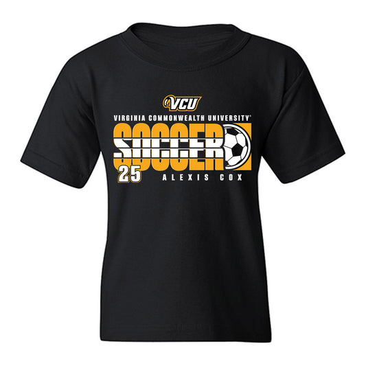 VCU - NCAA Women's Soccer : Alexis Cox - Classic Fashion Shersey Youth T-Shirt-0