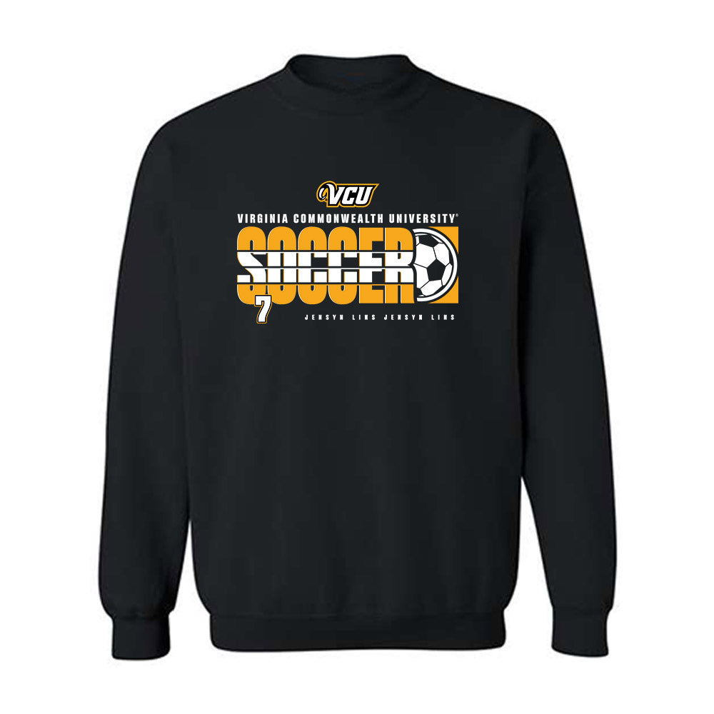 VCU - NCAA Women's Soccer : Jensyn Lins Jensyn Lins - Classic Fashion Shersey Crewneck Sweatshirt-0