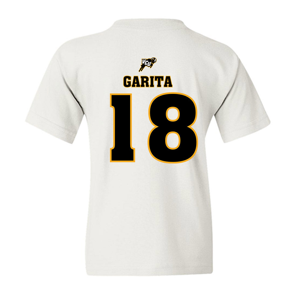 VCU - NCAA Men's Soccer : Fabian Garita - Sports Shersey Youth T-Shirt-1