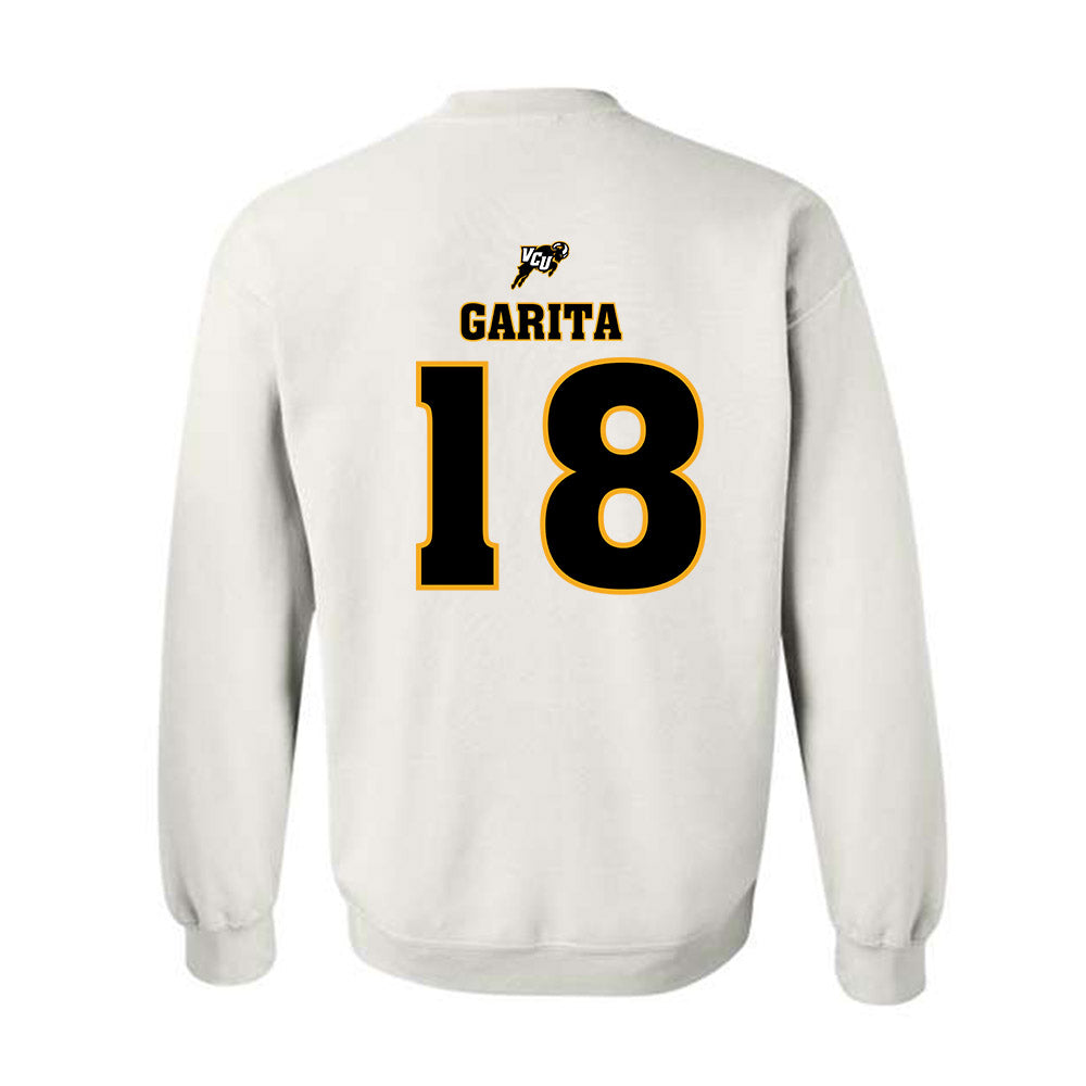 VCU - NCAA Men's Soccer : Fabian Garita - Sports Shersey Crewneck Sweatshirt-1