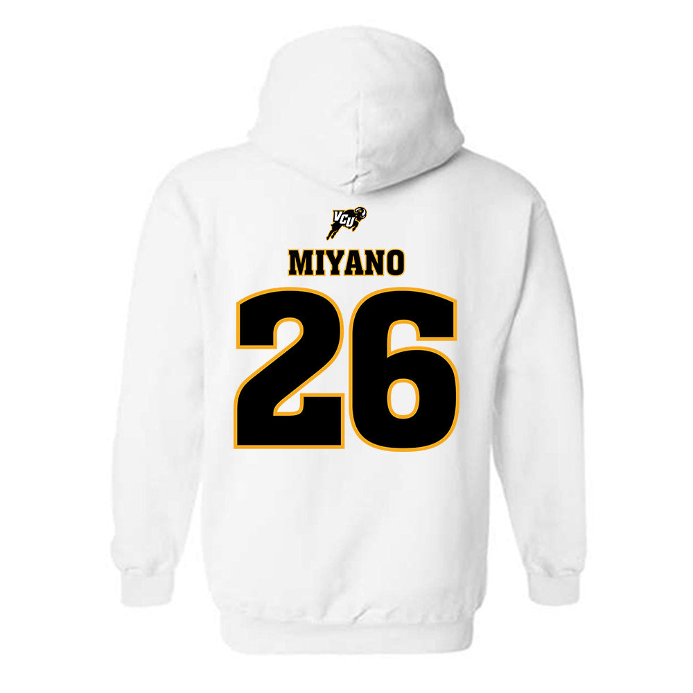 VCU - NCAA Men's Soccer : Hayato Miyano - Sports Shersey Hooded Sweatshirt-1