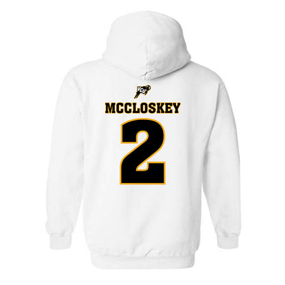 VCU - NCAA Women's Soccer : Keira McCloskey - Sports Shersey Hooded Sweatshirt-1