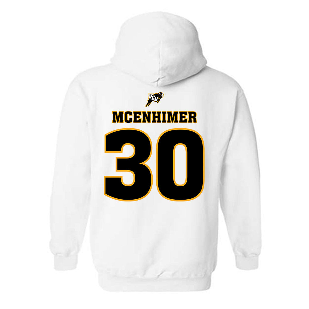 VCU - NCAA Women's Soccer : Monique McEnhimer - Sports Shersey Hooded Sweatshirt-1