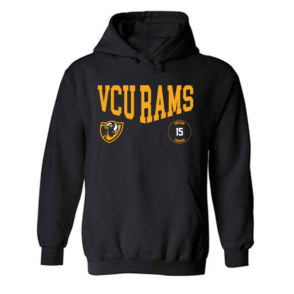 VCU - NCAA Men's Soccer : Kishin Togashi - Classic Fashion Shersey Hooded Sweatshirt-0
