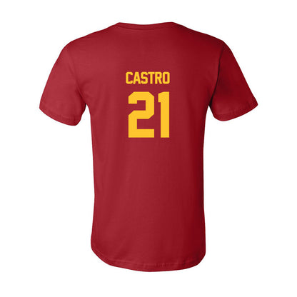 USC - NCAA Football : Trestin Castro - Sports Shersey Jersey Tee-1