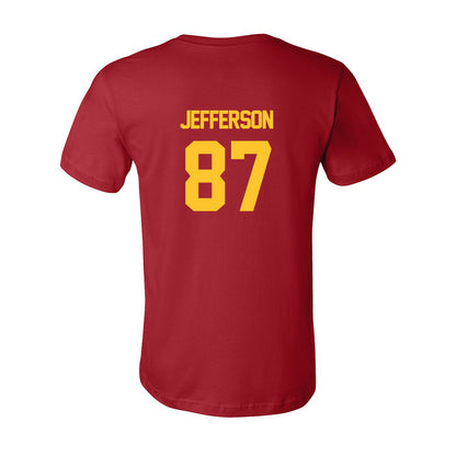 USC - NCAA Football : Josiah Jefferson - Sports Shersey Jersey Tee-1