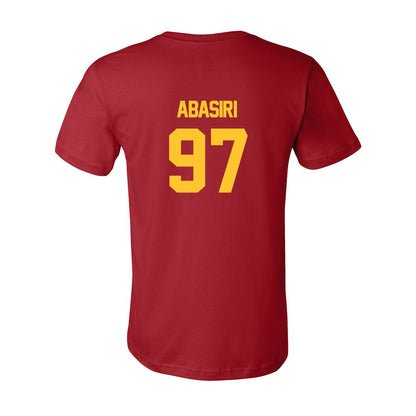 USC - NCAA Football : Jide Abasiri - Sports Shersey Jersey Tee-1