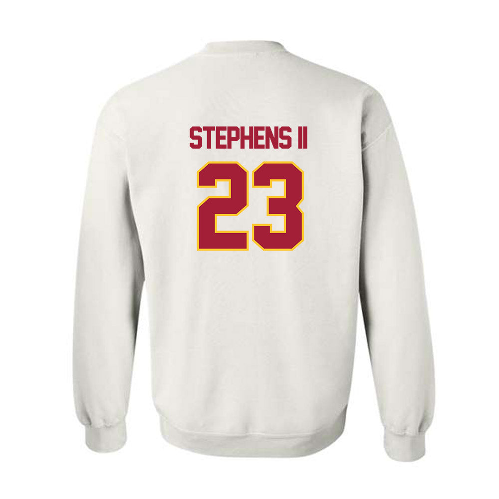 USC - NCAA Football : Desman Stephens II - Sports Shersey Crewneck Sweatshirt-1