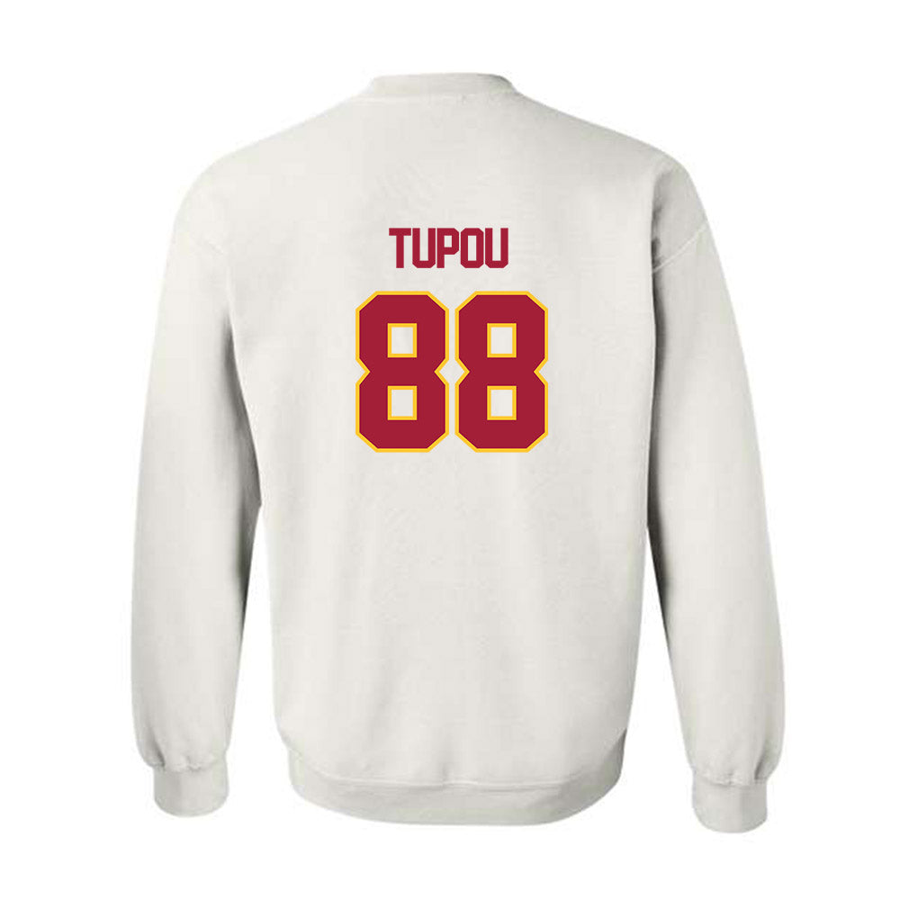 USC - NCAA Football : Taniela Tupou - Sports Shersey Crewneck Sweatshirt-1